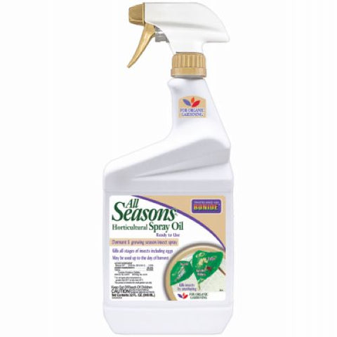 Bonide 214 1-Quart Spray Bottle of All Seasons Horticultural Spray Oil - Quantity of 2
