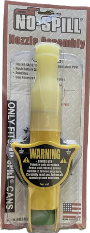 No Spill 6132 Gas Can Nozzle Assembly / Spout Replacement Fits All No Spill Cans - Quantity of 4