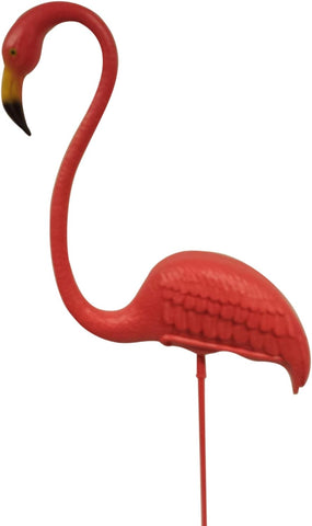 Union 62565 Realmingo 52" Original Featherstone Pink Plastic Lawn Flamingo - Quantity of 2