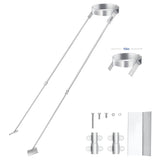 DuraVent 6DP-XRB 6" DuraPlus Extended Chimney Stove Pipe Roof Bracket Support - Quantity of 1