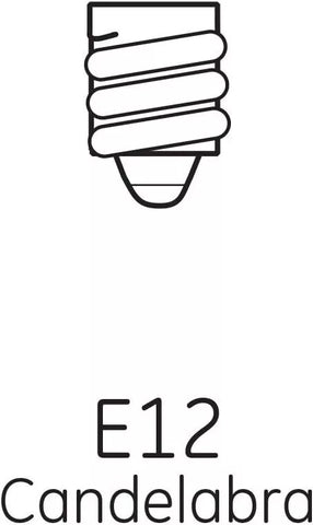 GE 31107 2-Count Pack of 25 Watt 180 Lumen Medium Base Globe Light Bulbs