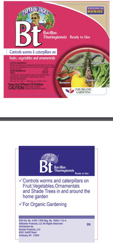 Bonide 8066 32 oz Spray Bottle of Captain Jack's Ready To Use Thuricide BT Insect Control Spray