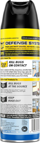 Raid 81666 18 oz Can of Flying Insect Mosquito Fly Killer Aerosol Spray