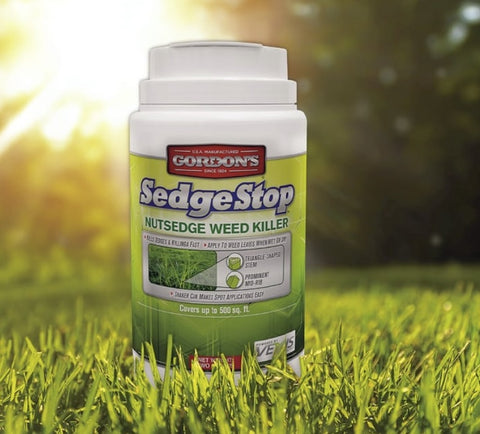 Gordon's Sedge Stop 8423152 2 LB Container of Nutsedge Lawn Weed Killer Granular Shaker Can