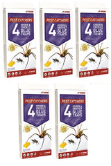 JT Eaton 844 4 Pack Of Spider & Cricket Insect Glue Traps - Quantity of 5