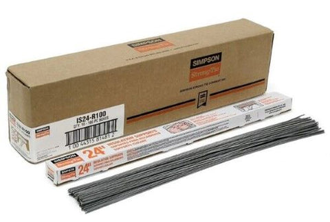 Simpson Strong-Tie IS24-R 100-Count Pack of 24" Inch Insulation Strap Supports