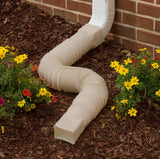Amerimax 85014 Tan Flex A Spout Adjustable Downspout Extension
