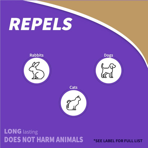 Bonide 8719 3 LB Container of Ready To Use Go Away Rabbit, Dog & Cat Repellent Granules