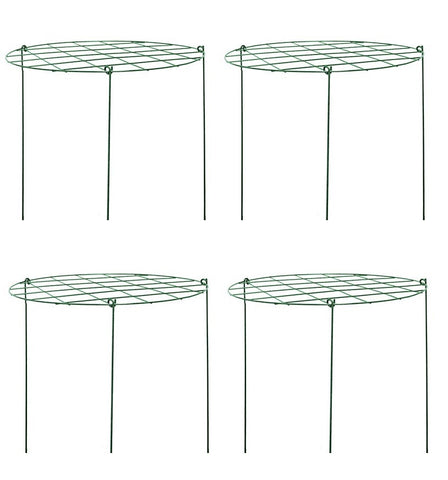 Panacea Products 89320 20"D x 30" Tall Grow Thru Peony PVC Coated Plant Supports - Quantity of 4
