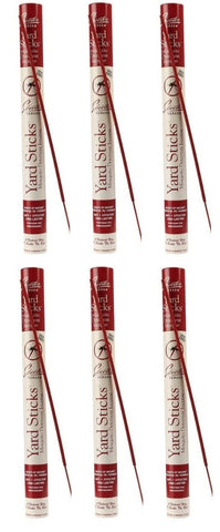 Scent Shop 90910 15-Pack Skeeter Screen Incense Mosquito Deterrent Yard Stick - Quantity of 6
