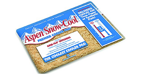 Dial 3006 6IP 20" x 22" Aspen Snow-Cool Evaporative Swamp Cooler Pad - Quantity of 8