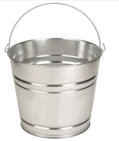 Behrens C17GS 4 Gallon Galvanized Sheet Steel Wash Tub Bucket - Quantity of 1