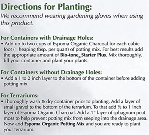 Espoma HC4 4-Quart Bag of Organic Horticultural Charcoal