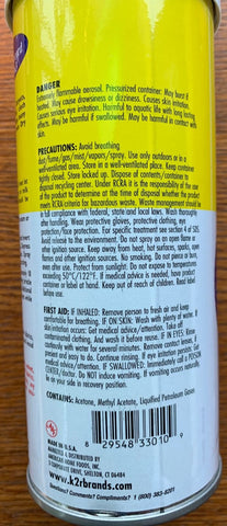 K2r 33010 10 oz Can of Spot Lifter Remover Cleaner - Quantity of 2