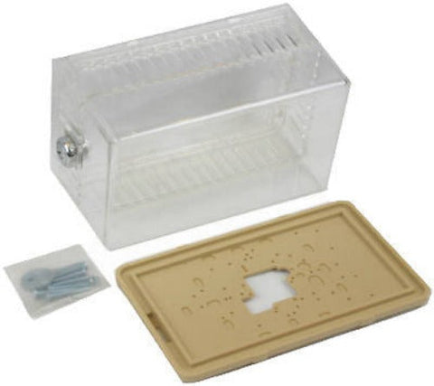 Copeland Comfort G20 Large Size, Transparent, Locking, Universal Thermostat Guard - Quantity of 6