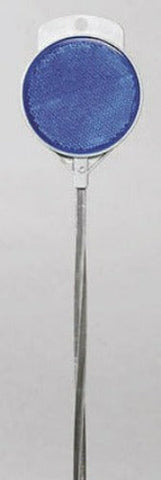Hillman 840068 36" Blue Aluminum Driveway Marking Reflectors - Quantity of 18