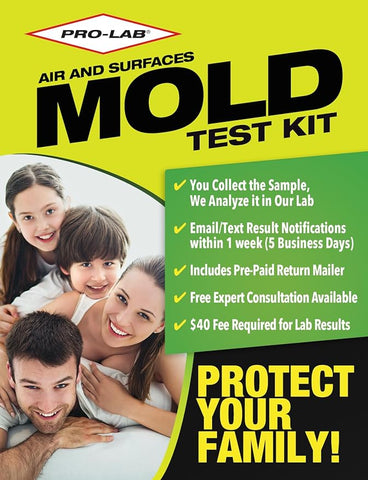 Professional Lab MO109 Do It Yourself Professional Mold Test Kit - Quantity of 5