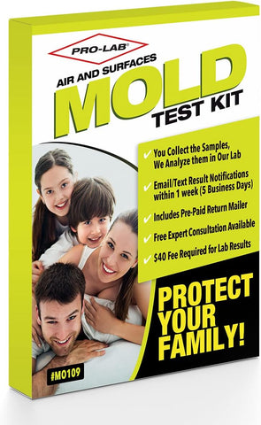 Professional Lab MO109 Do It Yourself Professional Mold Test Kit - Quantity of 5