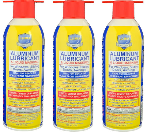 Protexall 223119 11 oz Can of AlumaSlick Aluminum Lubricant Cleaner & Protectant - Quantity of 3