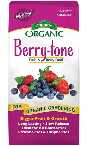 Espoma BR4 4 LB Bag of 4-3-4 Berry-Tone All Natural Plant Food Fertilizer