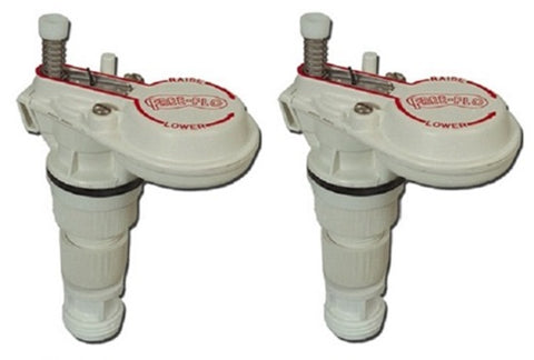 Freeland FF Free-Flo Heavy-Duty Plastic No Float Automatic Livestock Watering Shutoff Valve - Quantity of 2