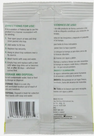Rescue FTA-DB12 Fly Trap Attractant Refill Bait - Quantity of 24