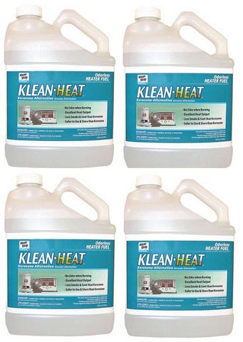 Barr Co GKKH99991 1 Gallon Klean Heat Kerosene Heater Fuel Alternative - Quantity of 4