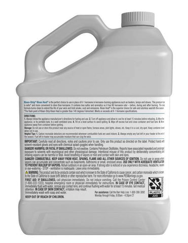 Barr Co GKKH99991 1 Gallon Klean Heat Kerosene Heater Fuel Alternative - Quantity of 4