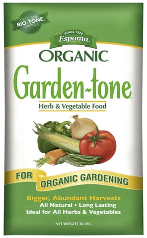 Espoma GT36 36 LB Bag Of Garden Tone All Natural 3-4-4 Vegetable Food - Quantity of 1