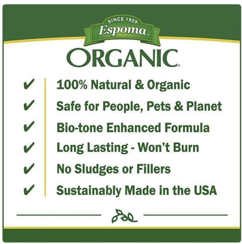 Espoma GT36 36 LB Bag Of Garden Tone All Natural 3-4-4 Vegetable Food - Quantity of 1