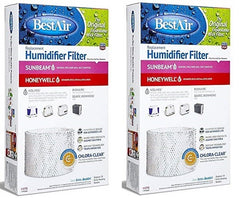 Freudenberg  H75-PDQ-4 Extended Life Humidifier Wick Filter - Quantity of 2