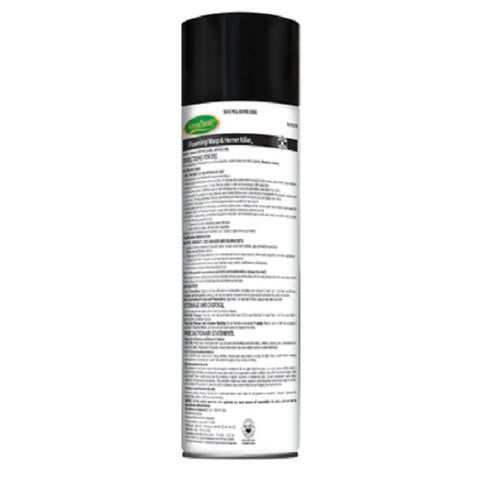 Green Thumb HG-187976 17.5 oz Can Of Foaming Wasp & Hornet Spray - Quantity of 12