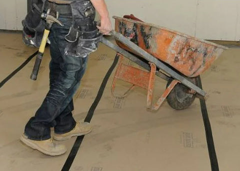 Ram Board RBHE3650 36" Inch x 50' Foot Roll of Floor Protection Fiberboard