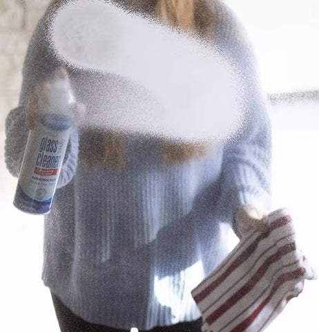 Sprayway SW050R 19 oz Can of Foaming Action Glass Cleaner Aerosol Spray