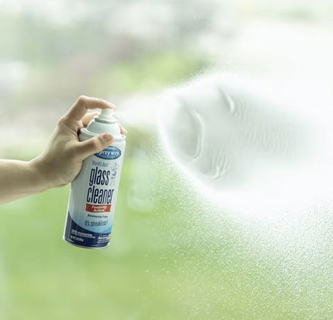 Sprayway SW050R 19 oz Can of Foaming Action Glass Cleaner Aerosol Spray