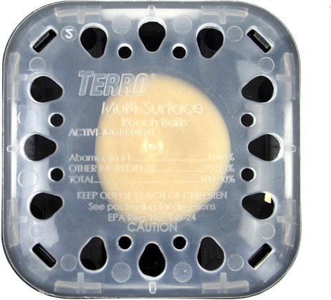 Terro T500 6-Pack Multi-Surface Roach Bait Stations - Quantity of 3