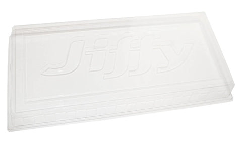 Plantation Jiffy TDOME 11" x 22" Clear Plastic Plant Tray Gro Domes Covers - Quantity of 6