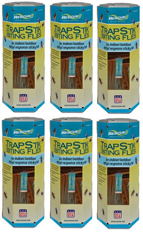 Rescue TSBF-BB6 Deck & Patio TrapStik Fly Trap - Quantity of 6