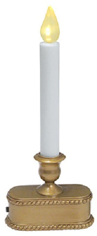 Sylvania V1533-88 9" Battery Operated Gold LED Window Candle - Quantity of 16