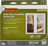 Frost King V96H 84" x 110" Outdoor Patio Door Insulation Kit - Quantity of 2