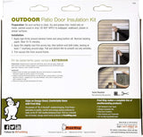 Frost King V96H 84" x 110" Outdoor Patio Door Insulation Kit - Quantity of 2