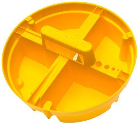 Bucket Boss 15051 4 Compartment 5 Gallon Bucket Stacker Storage Organizers - Quantity of 2