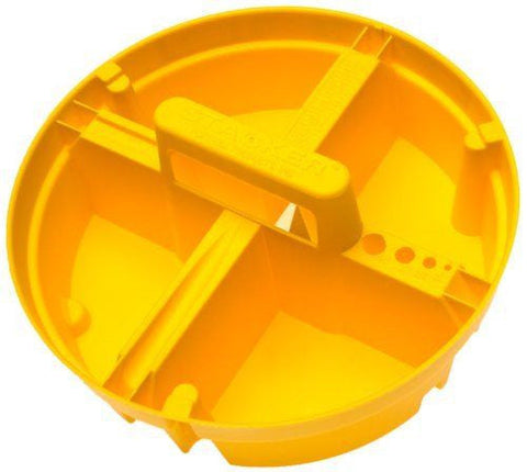 Bucket Boss 15051 4 Compartment 5 Gallon Bucket Stacker Storage Organizers - Quantity of 3