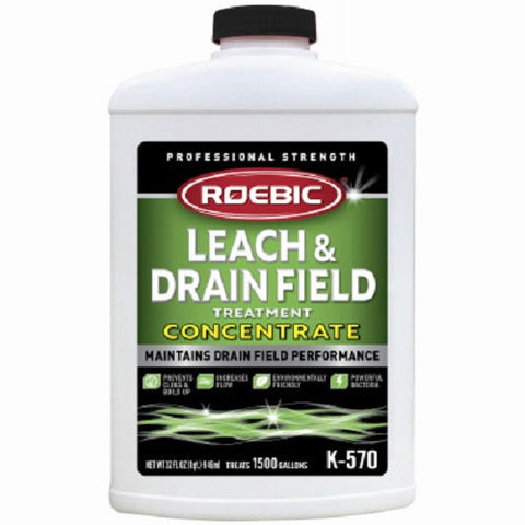 Roebic K-570-Q Quart of Concentrate Leach & Septic Drain Field Opener - Quantity of 2