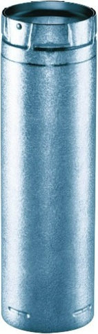 Duravent 3PVL-24R 3" x 24" Pellet Stove Double Wall Chimney Vent Pipe - Quantity of 1