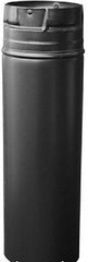 M&G DuraVent 6DBK-24 6" x 24" Painted Black Single Wall Chimney Stove Pipe