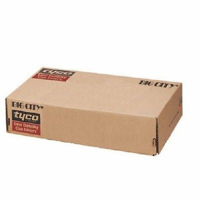 Berry Plastic 742247 100 Count 60 Gallon 1.7 Mil Black Trash Garbage Bags Liners