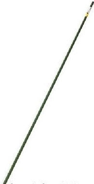 Panacea Products 89786 3 ft / 36" Green Coated Metal Plant Stakes - Quantity of 400