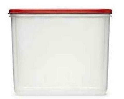 Rubbermaid 1776472 Racer Red 16 Cup Dry Food Storage Containers - Quantity of 4