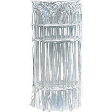 Panacea 89307 14" H x 20' L White Arch Top Garden Border Fence / Fencing - Quantity of 3